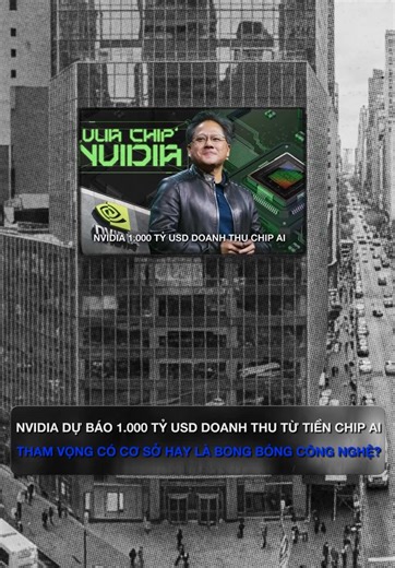1000 tỷ USD doanh thu từ chip AI #nqs #tinchuanluon #tintuc #fyp #giaitri