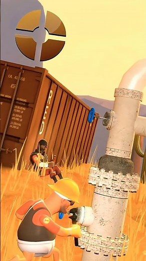 Engineer Defied Gravity #memes #teamfortress2 #animation #comedy #shorts
