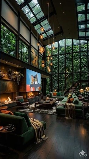 Modern Glass Atrium Transformation 👀