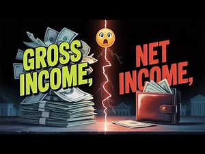 Gross income vs Net income:😲 Understanding the real differences.