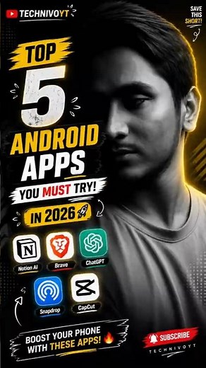 Top 5 Must-Have Android Apps (This Month) 🔥