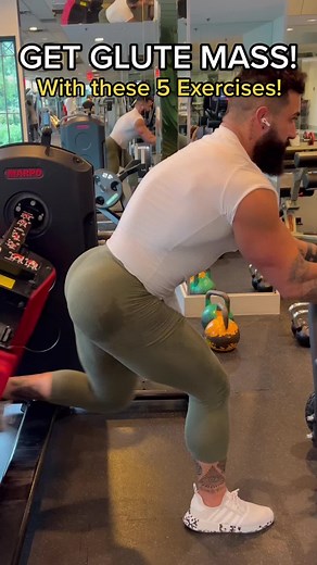 Get Glute Mass with These 5 Exercises