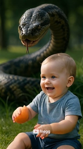 Snake Eats Baby in Forest 😱 | Dog Tries to Save Him