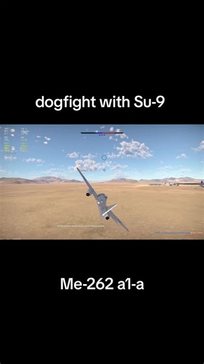 Exciting Dogfight with Me-262 and Su-9 in War Thunder
