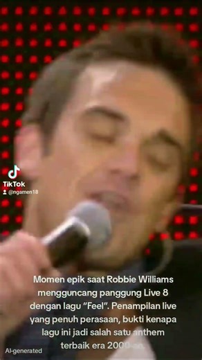 Feel - Robbie Williams #rock #robbiewilliams #feel