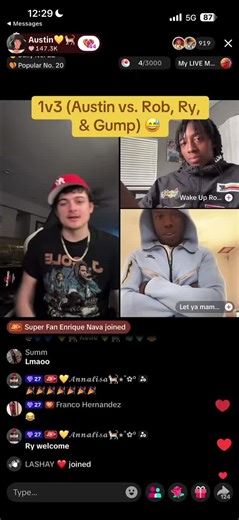 #austinwiding @Wake Up Rob… @Let ya mama love ya @3 #tiktoklive #fypシ #fypシ゚viral #tiktoklive