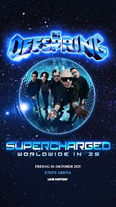 🎸 The Offspring: Supercharged Worldwide in ‘25 🎸 10. oktober 2025 inntar det legendariske punkrock bandet Unity Arena! Billettsalget starter fredag 18. oktober kl. 10.00, via Ticketmaster. 🎫 @livenationnorge | Unity Arena