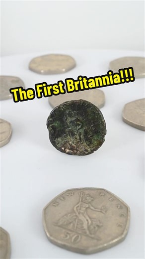 Discovering Our First Britannia Coin: A Roman Treasure