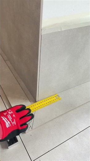 Outer Corner Perfection / Tiling Masterclass ‪@valterambro‬ #interiordesign #tiling #tiles #wien