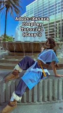 Katara Cosplay Tutorial | NEW Avatar Aang Movie Design 🌊✨ #katara #cosplay #tutorial