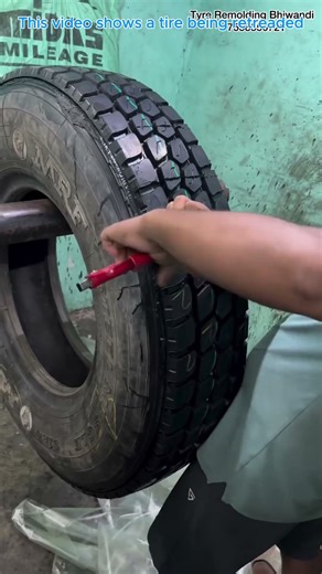 Tire Retreading Process #TireRetreading #TireRecycling #TireRepair #TireManufacturing