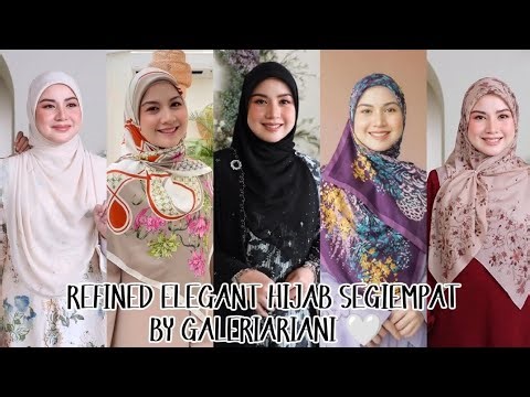 Kumpulan Tutorial Hijab Segi Empat Menutup Dada Simple untuk Kondangan | Trending Bawal Shawl 2026