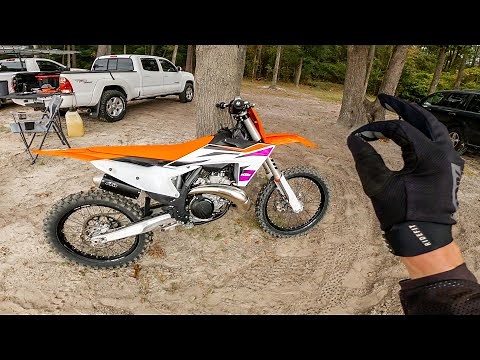 First Ride on 2024 KTM 250 SX