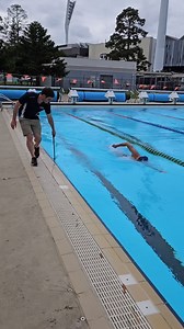 Lights, Camera, Swim! 🎥🏊‍♂️ Ever feel like someones watching you when you swim? 👀 Haha this is behind the scenes shooting with Brenton Ford - the master of capturing stroke and doing technique analysis 💪🏼 Very excited to be teaming up with him for the @effortlessswimming Whitsundays Long Distance Swim Camp this June, fine-tuning swimmers' open water skills in paradise! 🌊✨ Have you secured your spot yet? And what’s one thing you’d love to learn about open water swimming? Drop your thoughts 