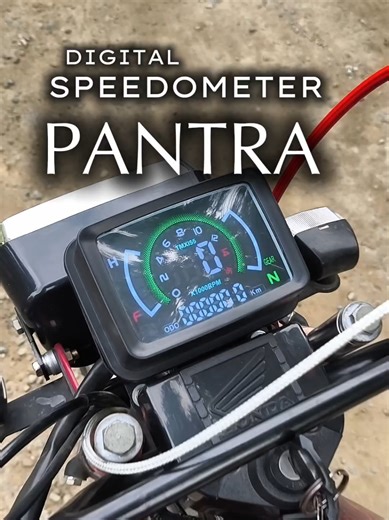 Discover the PANTRA Digital Speedometer for Street Bikes