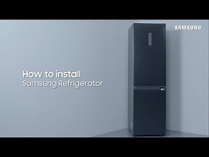 Refrigerator | How to Install Your Samsung Refrigerator | Samsung