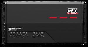 JACKHAMMER Series 700-Watt RMS at 2Ω Class A/B + D Five-Channel Full Range Amplifier with Subwoofer | MTX - Serious About Sound®