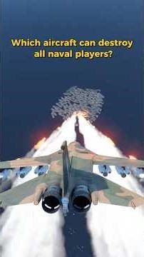 Which aircraft can destroy all naval players⛵️ Credit: OhNoAguy #warthunder