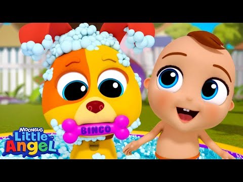 Stinky Bingo Takes a Bath! | BABY JOHN™ Playtime Kids Songs & Nursery Rhymes | Little Angel
