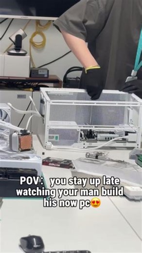 How to DeepCool from 1AM? Case: CH260 WH AIO: LQ360 WH Fans: FL12 WH #deepcool #CH260 #CH260WH #airflow #pcbuilding #fps #gamingpc #gamerlife #esports #cpucooler #lga1851 #am4 #am5 #magnetic | DeepCool