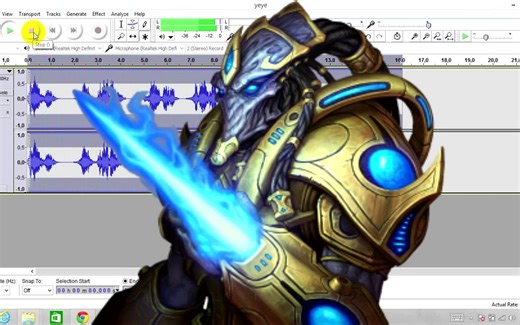 【英语生肉】教你用audacity制作ZELOT和龙骑的声音特效 my life for aiur