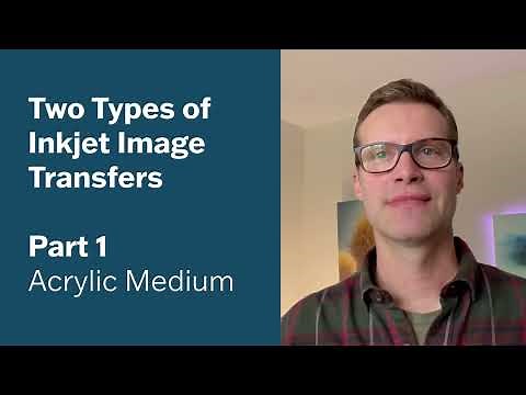 How I Create Inkjet Image Transfers - Part 1 | Acrylic Gel Medium Process