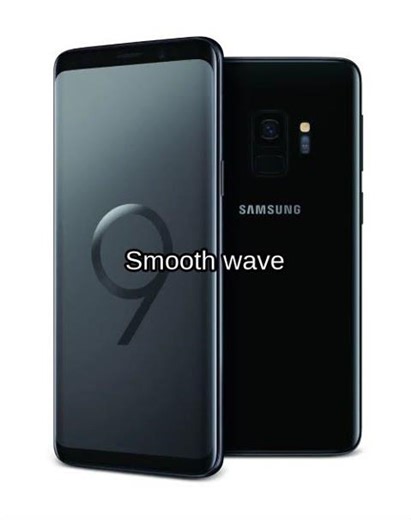 Samsung Galaxy S9 ringtone and alarm - Smooth wave