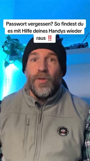 Wenn du dein Passwort vergessen hast, kannst du es mit Hilfe deines Handys wieder herausfinden. Ich zeige dir wie! #smartphone #handy #android #passwort #technik | The Handyman