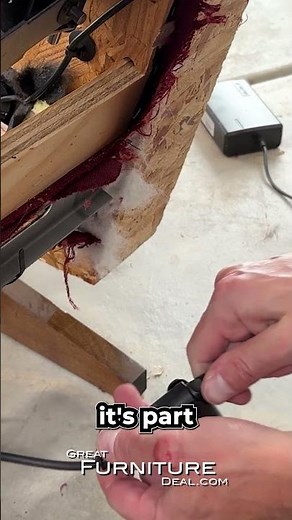 A look inside a La-Z-Boy Chair. See how to fix your broken recliner - Control box & Power - Part 2