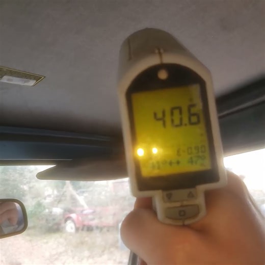 1986 R12 Suzuki samurai A/C Test At 60F Ambient.