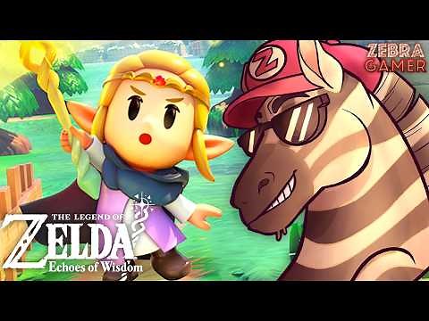 NEW 2D Zelda Game!! - The Legend of Zelda: Echoes of Wisdom Reaction - Echoes of Wisdom Trailer