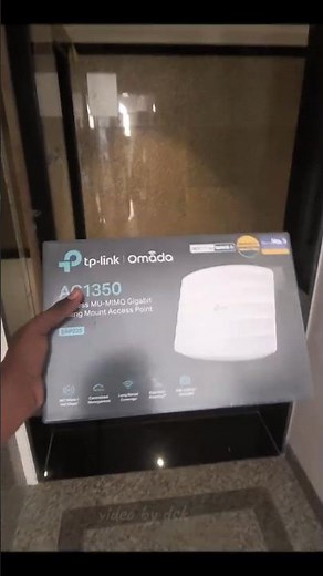 Unboxing & Installation of TP-Link AC1350 AP | TP-Link AC1350 Setup,#unboxing #tplink#minivlog