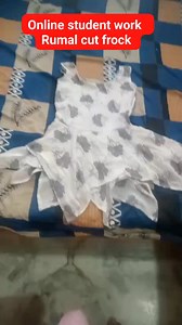11K views | Online student work Rumal cut frock | Stitching Class | Facebook