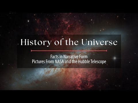 A History of the Universe - Calm Narrated Space Facts to Fall Asleep To, Dark Nasa Images, No Music