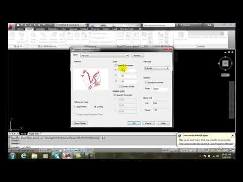 AutoCAD II 31-9 Attachment vs Overlay
