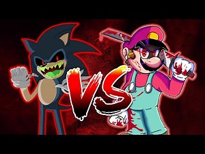 Sonic.Exe vs Devil Mario | Sprite Animation | feat. Oskar