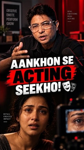 Close-Up Shot Mein Acting Kaise Karein? 🎭 Aankhon Se Emotion Dikhana Seekho! 🎬 | JoinFilms Academy