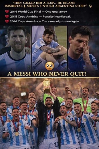 “They Called Him a Flop… He Became Immortal | Messi’s Untold Argentina Story 🐐”