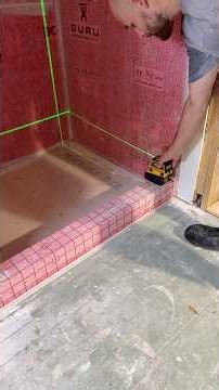 Tile Shower Pan Install. Guru Shower System
