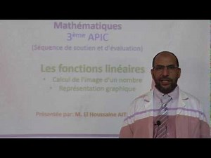 Les fonctions linéaires