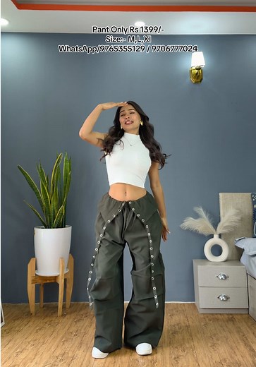 Pant Only Rs 1399/- Size:- M,L,Xl WhatsApp/9765355129 / 9706777024 #fyp #trending #tiktok #pants #dedacollection