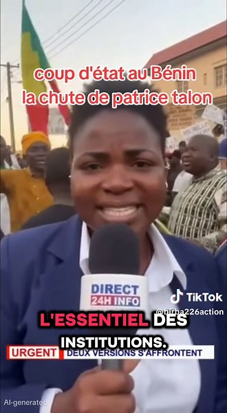 Coup d'État au Bénin: Chute de Patrice Talon