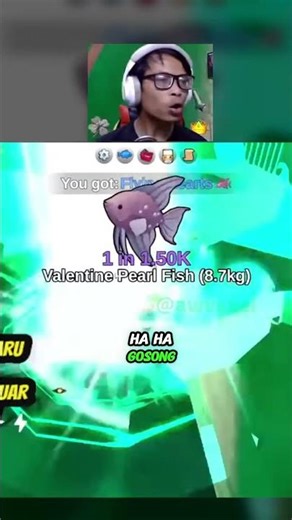 MOMENT AWVEXEL NAIK DARI 1/4M ke 1/5M ke 1/6M & ke 1/25M DI FISH IT #roblox