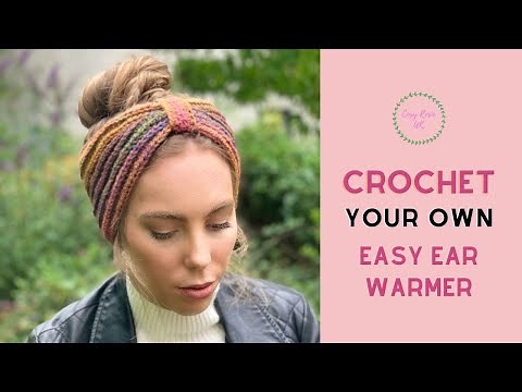 Easy Crochet Ear Warmer - Free Pattern