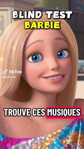 Blind test barbie n°2 ! #fyp #pourtoii #barbie #blindtest #musique