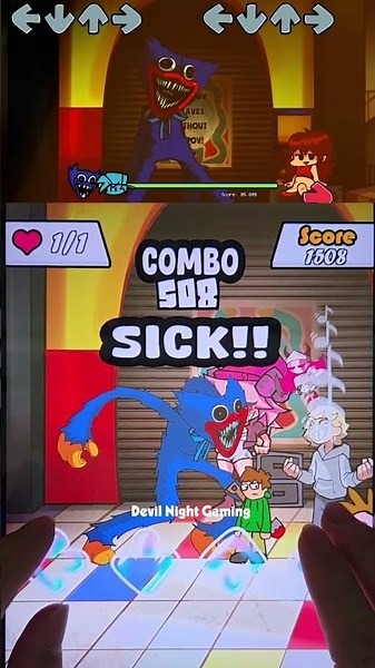 Huggy Wuggy Redux Vs 67 Meme Part Final - FNF Mobile Gameplay - Friday Night Funkin'