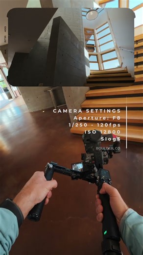 Gimbal Shot Techniques | Modern Home Staircase Videography