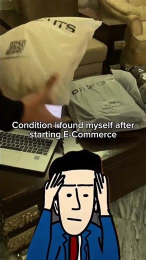 The Reality Of Starting An E-Commerce Business... 😭 #ecommerce #digitalmarketing