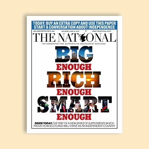 Big enough. Rich Enough. Smart Enough. On Saturday, we launch our exciting new campaign to build a Yes majority … and call on our readers to have 10,000 conversations about the huge benefits of independence. https://www.thenational.scot/news/17713929.the-national-to-launch-big-enough-rich-enough-smart-enough-campaign/ | The National Newspaper