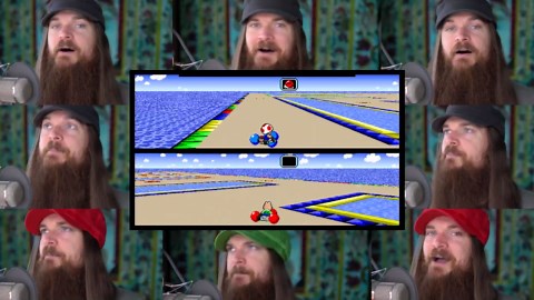 Super Mario Kart - Battle Mode acapella